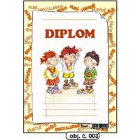 Diplom A5 - Stupně vítězů