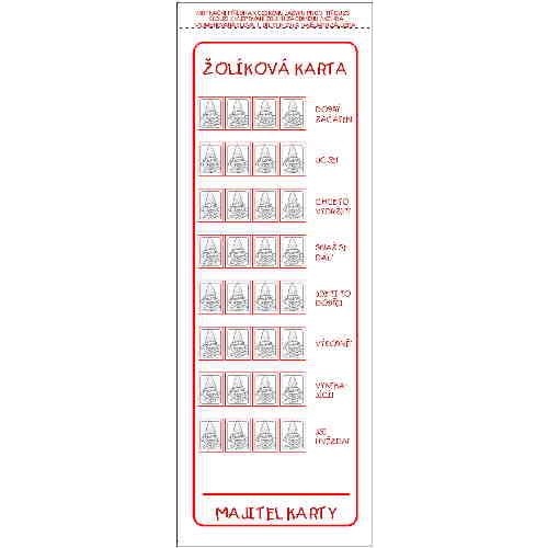 Žolíková karta - pomůcka k ČJ pro 3.r.