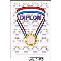 Diplom A5 - Medaile