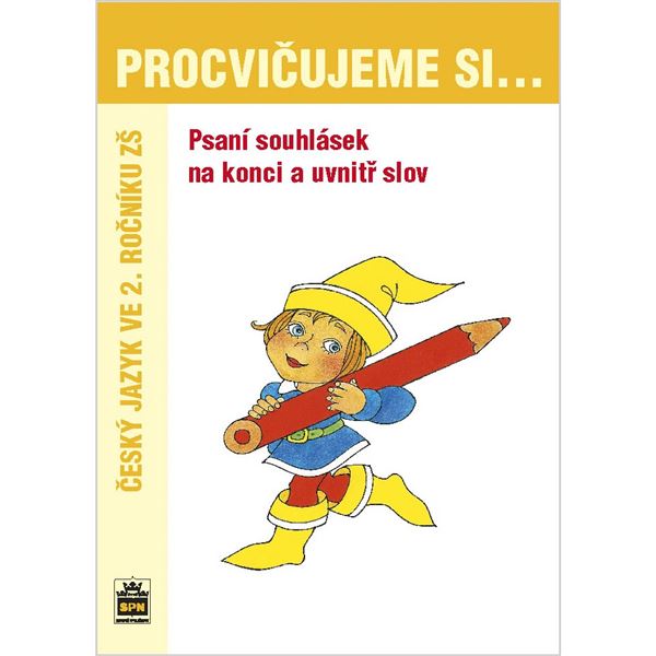 Procvičujeme si - Psaní souhlásek na konci a uvnitř slov pro 2. ročník