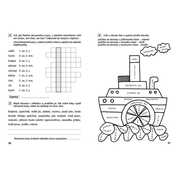 Procvičujeme si - Slovní druhy pro 3. ročník