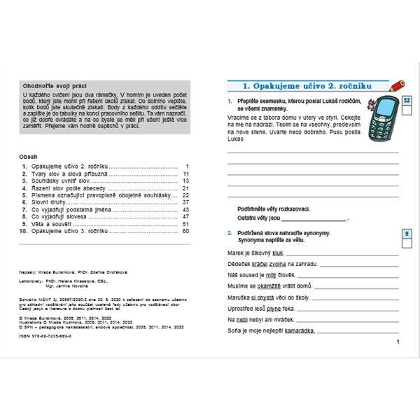 Český jazyk 3 - pracovní sešit RVP
