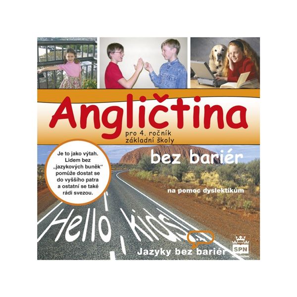 Angličtina bez bariér 4.r.ZŠ - CD-ROM pro dyslektiky