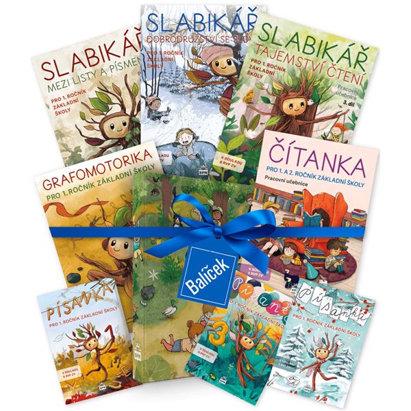 Balíček pro 1. ročník - komplet Slabikáře s Čítankou