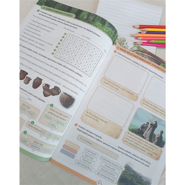 Hravá vlastivěda 4 - Nejstarší české dějiny - Pracovní sešit