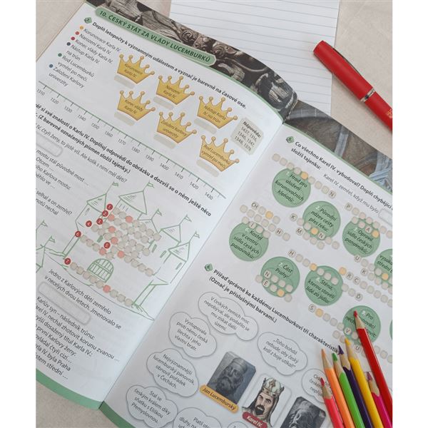 Hravá vlastivěda 4 - Nejstarší české dějiny - Pracovní sešit