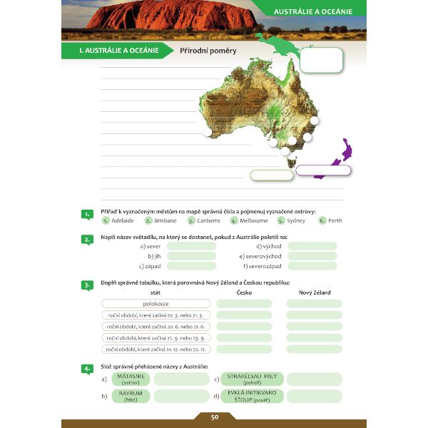 Hravý zeměpis 7 - Pracovní sešit