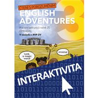 Interaktivní sešit Čtení s porozuměním English adventures 3