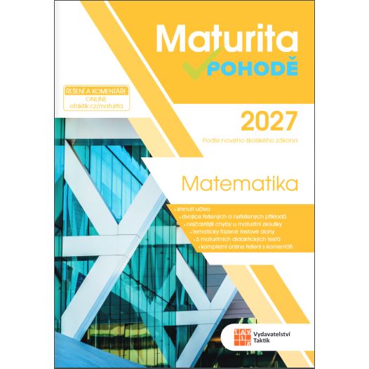 Maturita v pohodě - Matematika 2027