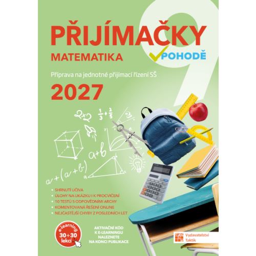 Přijímačky 9 Matematika + E-learning 2027