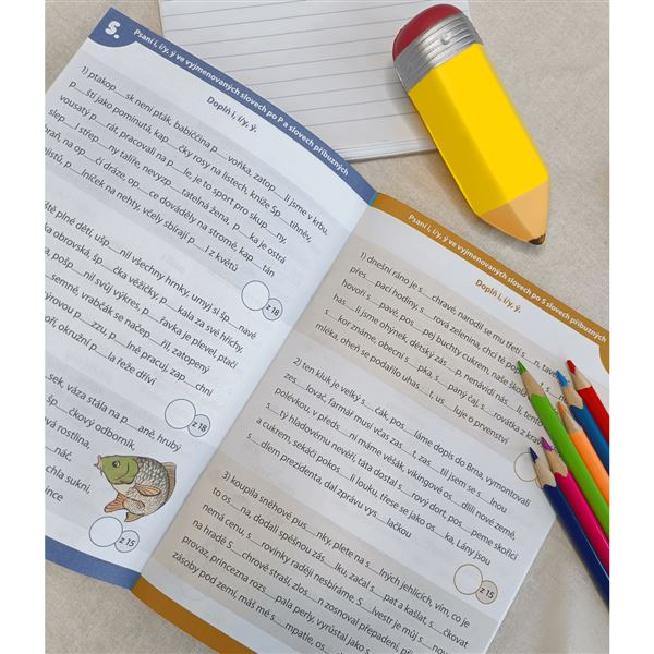 Procvičování pravopisu - ČJ pro 3. ročník