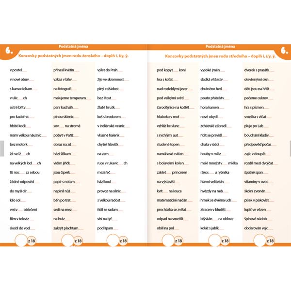 Procvičování pravopisu - ČJ pro 5. ročník
