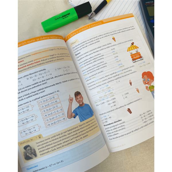 Hravá matematika 9 - učebnice 1. díl (algebra)