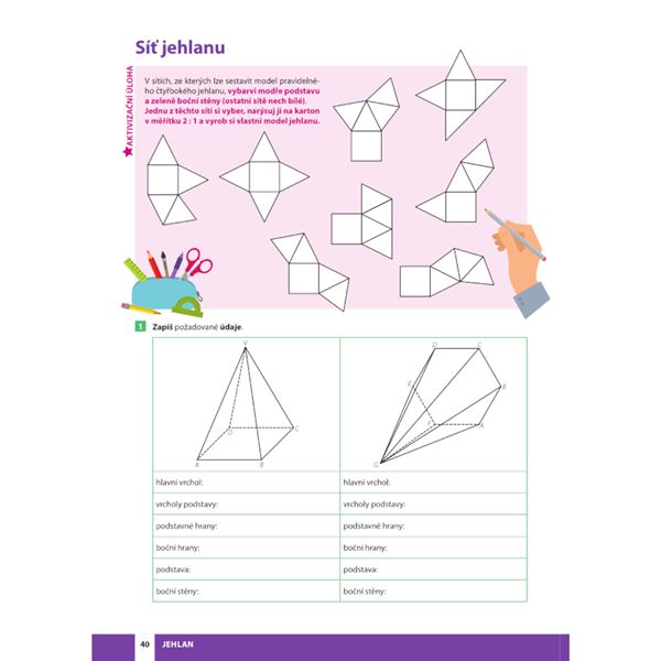 Matematika v pohodě 9 - Pracovní sešit (geometrie) 