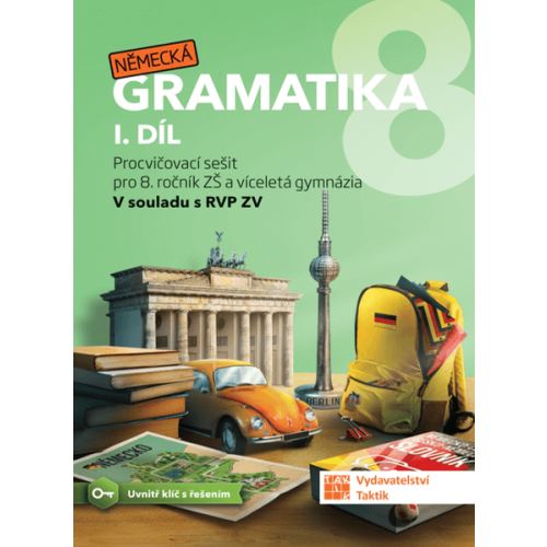 Německá gramatika 8 - Pracovní sešit 1. díl