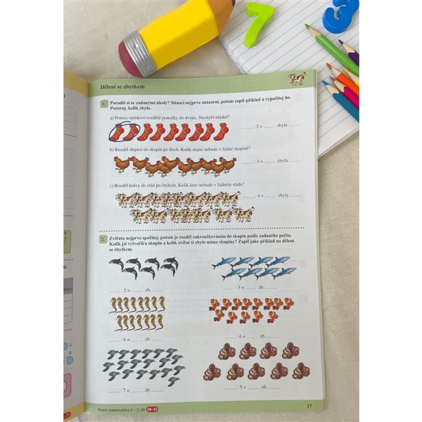 Hravá matematika 3 - Pracovní sešit 2. díl (přepracované vydání) 