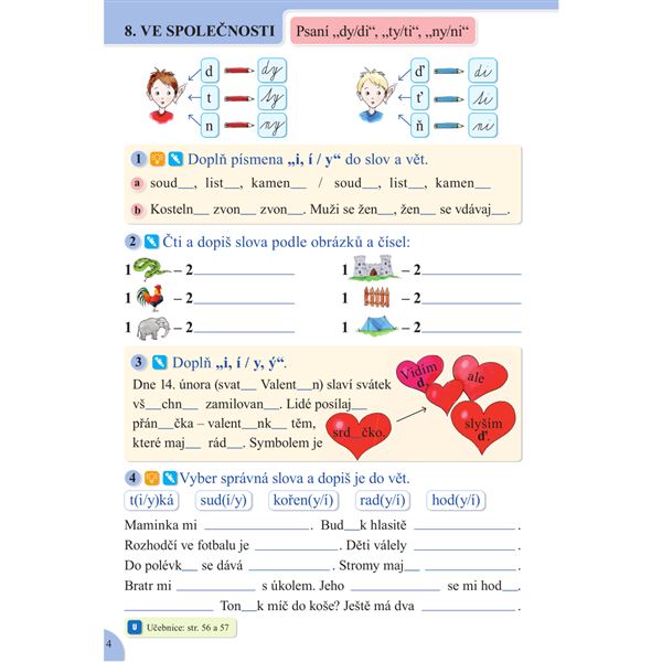 Český jazyk 2 - Pracovní sešit 2. díl - nová edice