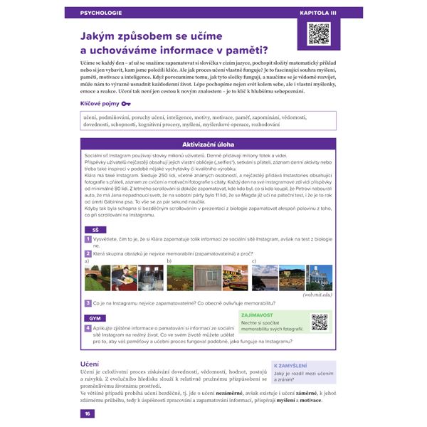 Základy společenských věd SŠ 1 - učebnice - Psychologie, Sociologie