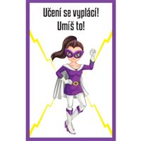 Karty Máš super pochvalu 30 ks - Učení se vyplácí!