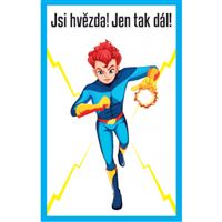 Karty Máš super pochvalu 30 ks - Jsi hvězda!
