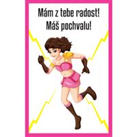 Karty Máš super pochvalu 30 ks - Mám z tebe radost!