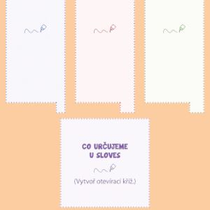 Lapbook - Čeština: Podstatná jména a slovesa