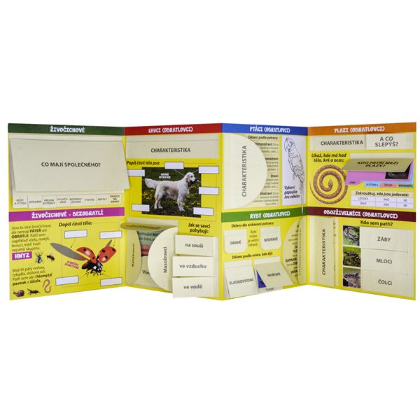 Lapbook - Prvouka: Živočichové - pro 3. ročník