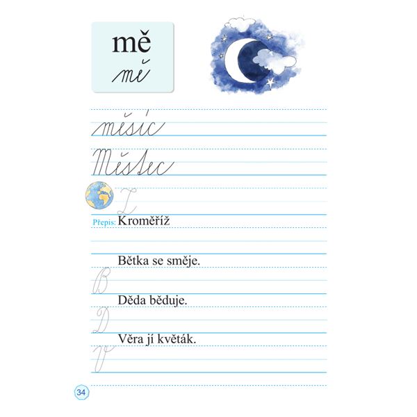 Hravá písanka pro 1. ročník - 5. díl - Verze s menším písmem - Nová edice