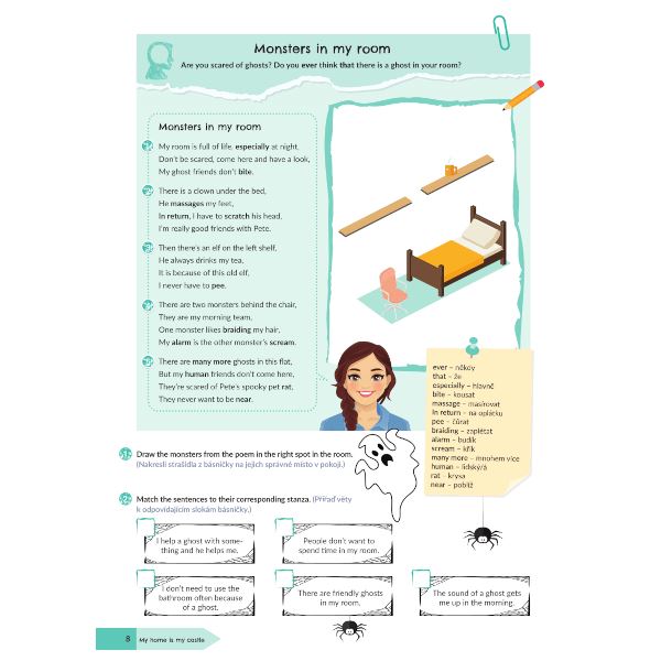 Čtení s porozuměním 1 - Angličtina, pracovní sešit pro 6. ročník