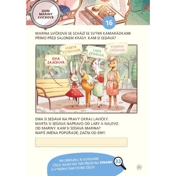 Inspektorka Číslíčko 2 (pro žáky 2. tříd)