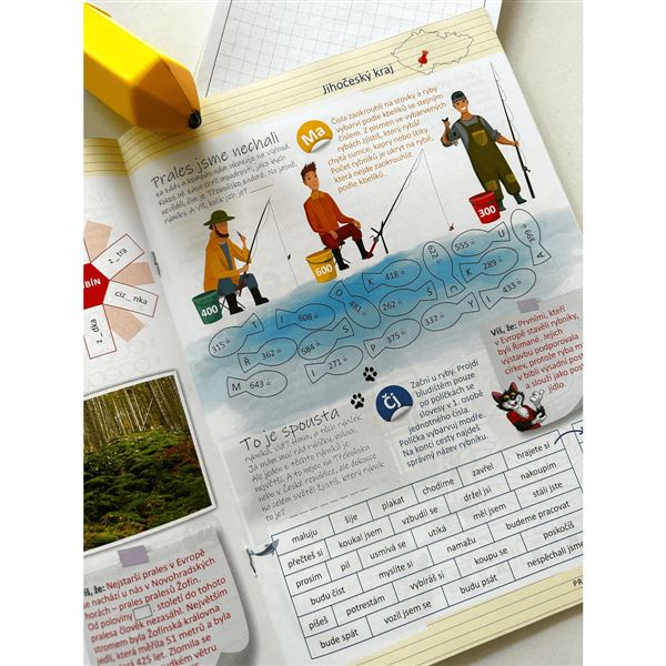 Hravé opakování učiva 3. třídy: Prázdninové putování