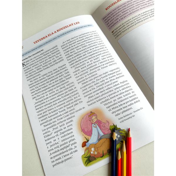 Čtení s porozuměním 1, Veverka Ela a její kouzelný les - Pracovní sešit