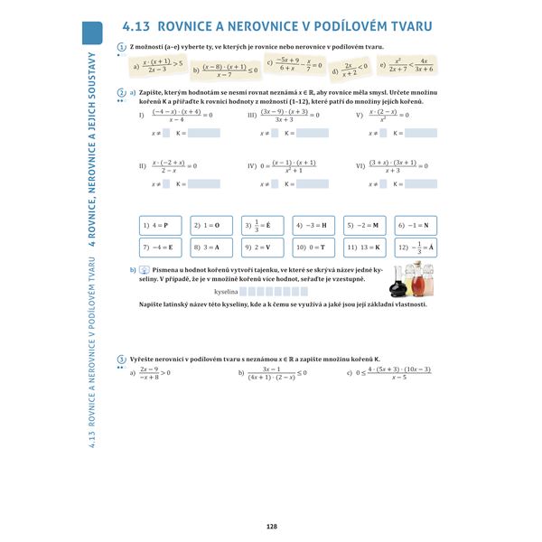 Matematika 1 pro SOŠ - pracovní sešit