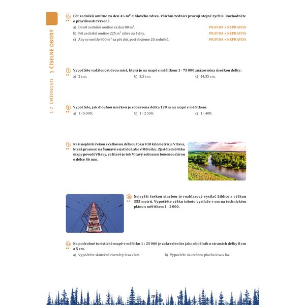 Matematika 1 pro SOŠ - pracovní sešit
