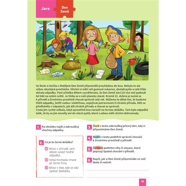 Genetická metoda: Procvičujeme písmenka a slova 2: Jaro/Léto