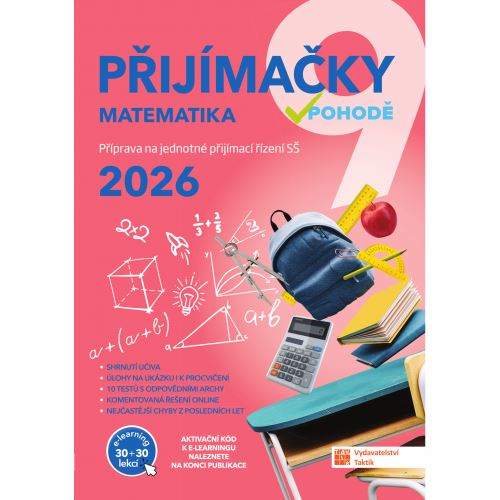 Přijímačky 9 Matematika + E-learning 2026