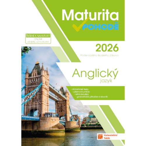 Maturita v pohodě - Anglický jazyk 2026