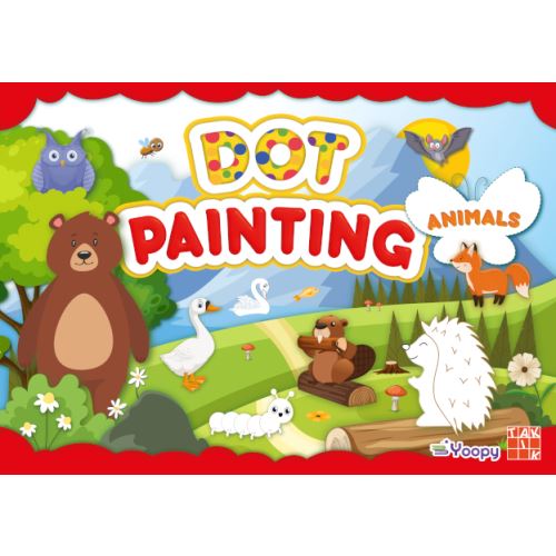 Maluj tečkami - Zvířátka