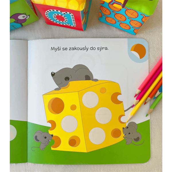 Poznávej a nalepuj - Co chutná zvířátkům