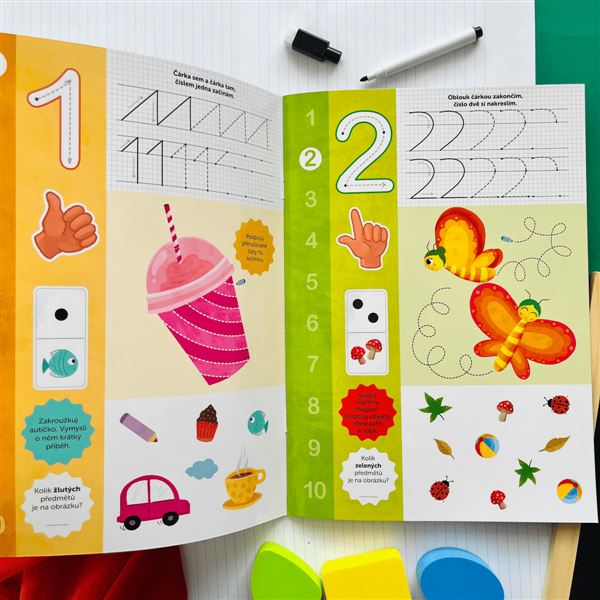 Zkus to znovu! - Čísla a barvy