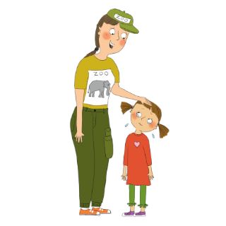 Ema na výletě v ZOO