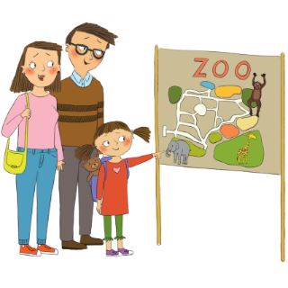 Ema na výletě v ZOO