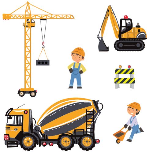 Nalepuj: Samolepková kniha - Stavba