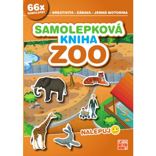 Nalepuj: Samolepková kniha - ZOO