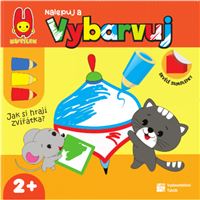 Nalepuj a vybarvuj: Jak si hrají zvířátka?