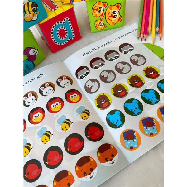 Poznávej a nalepuj: Kde žijí zvířátka?