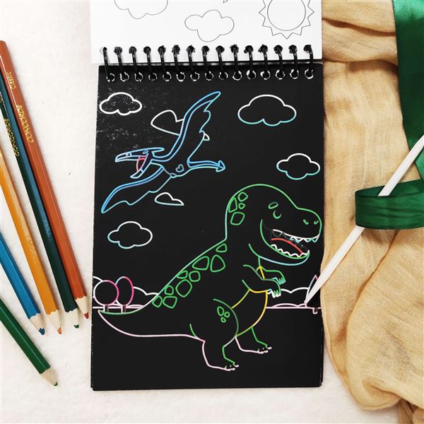 Scratch book - Dinosaurus