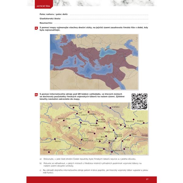 Dějepis pod lupou 1 pro SŠ a gymnázia – pracovní sešit