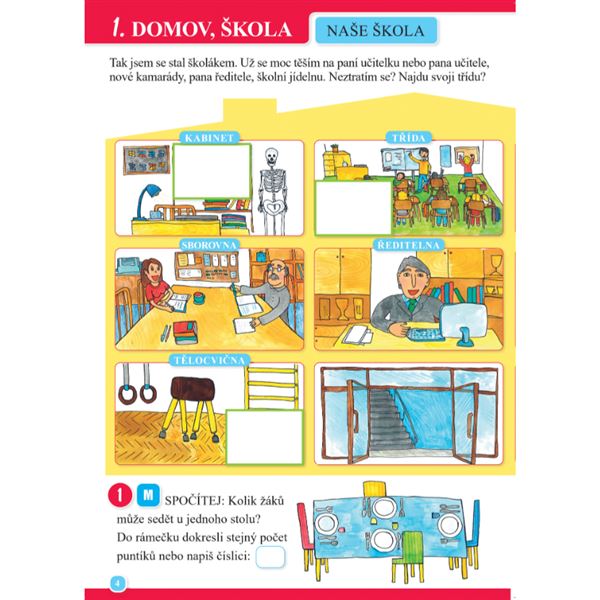 Hravá prvouka 1 - pracovní učebnice + hodiny