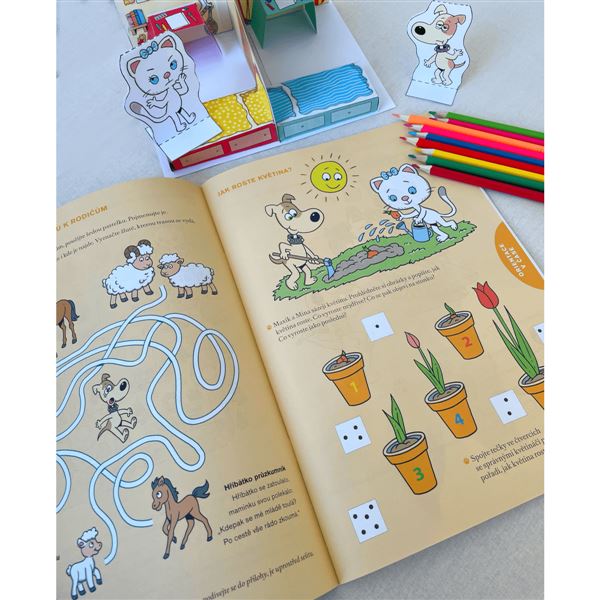 Mína a Maxík půjdou do školy - PS pro MŠ: Jaro 3